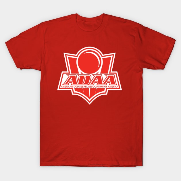 American Dodgeball Association of America T-Shirt by Splatty